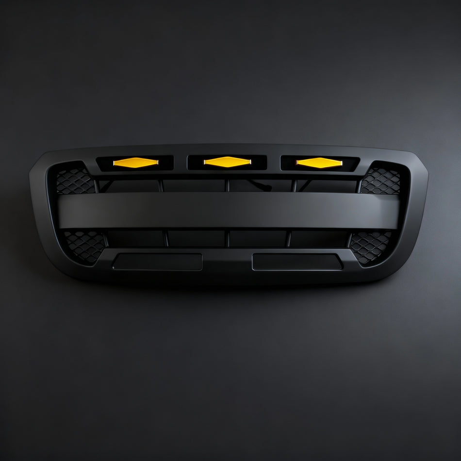 2004-2011 RAPTOR STYLE GRILLE FOR FORD RANGER WITH LETTERS AND LIGHTS