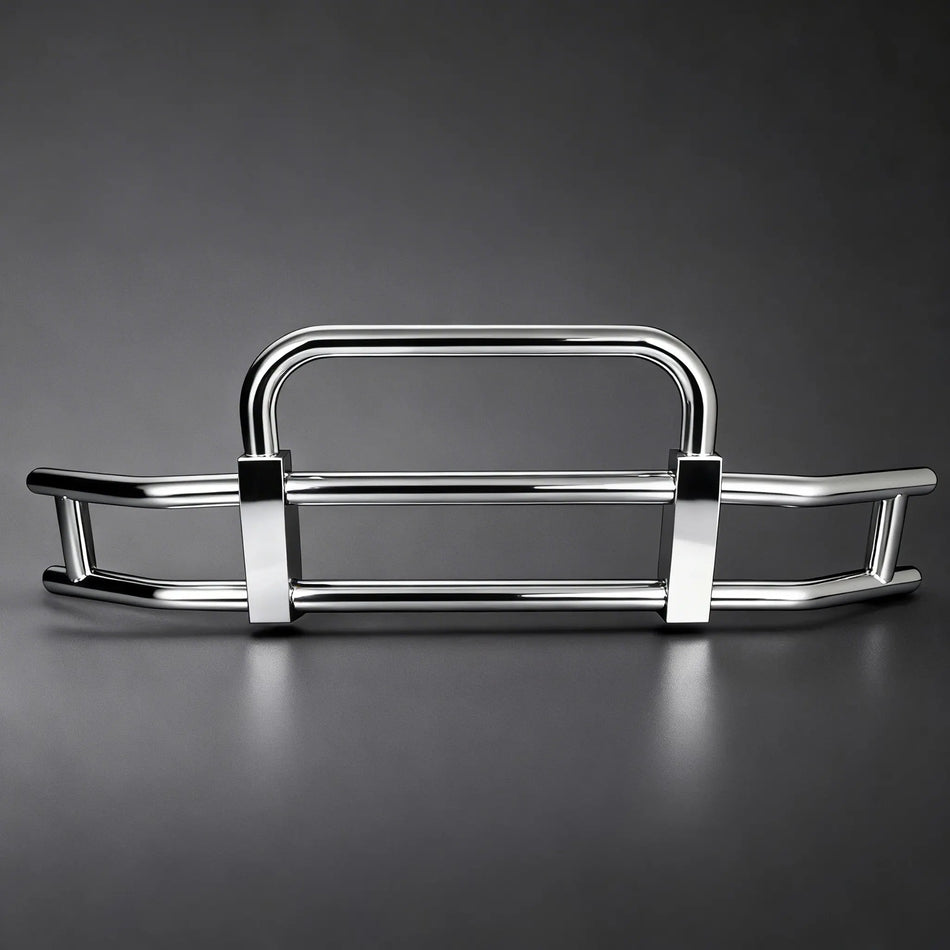 Front Deer Guard Bumper for 2018–2023 Volvo VN VNL Polished 304 Stainless Steel Protector with Brackets