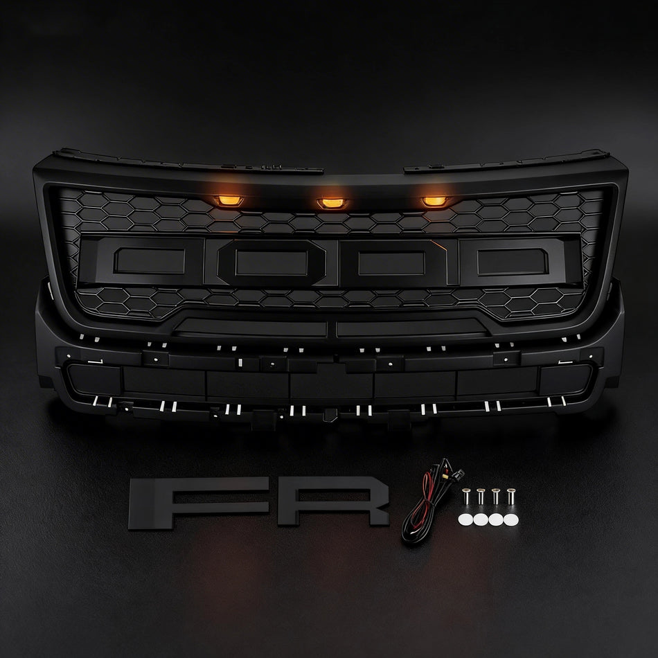 Front Grille For Ford Explorer 2016-2018 Upper Bumper Grill with Letters