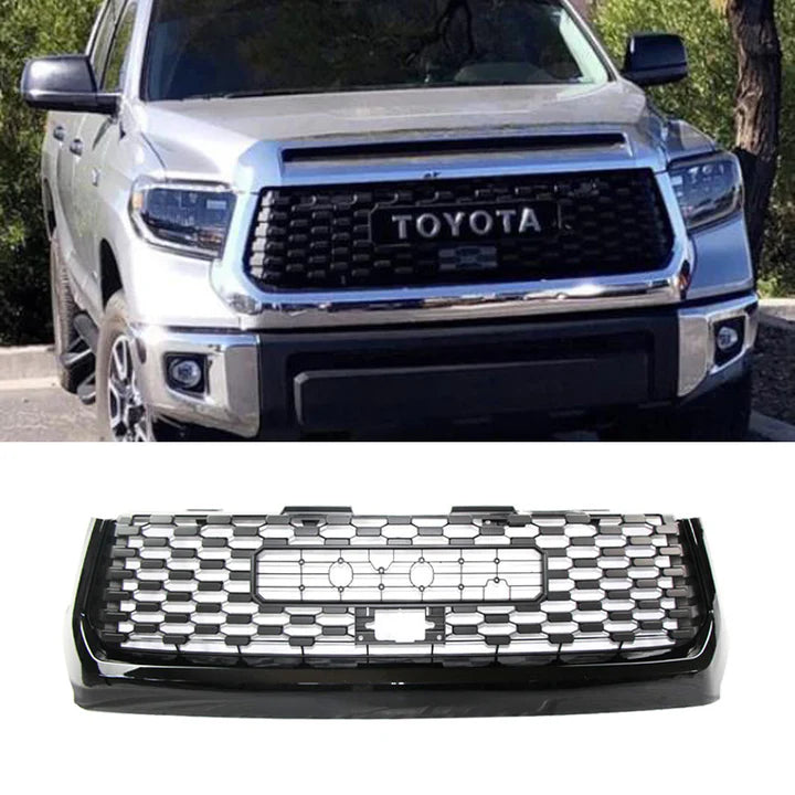 For 2014-2021 Toyota Tundra Grill, TRD Pro Grille With Emblem